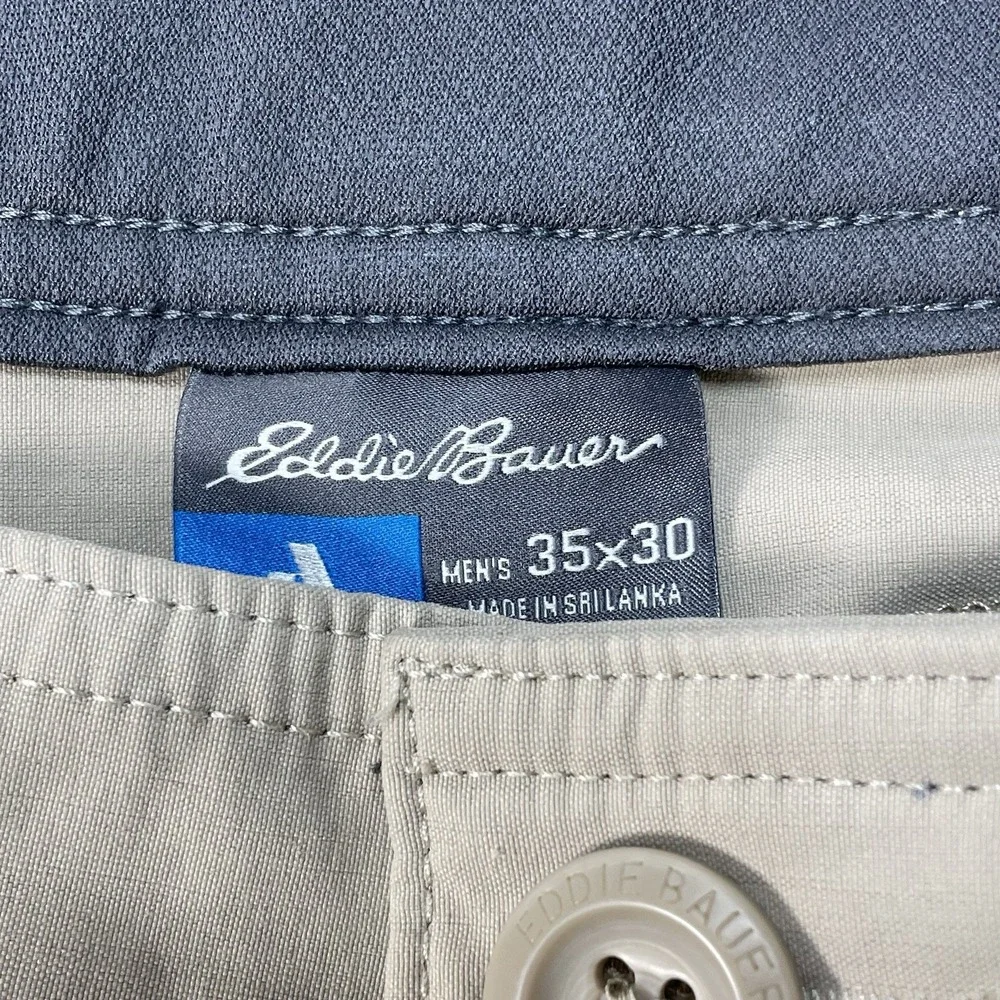 Eddie Bauer First Ascent Pants Mens 32x32‎ Fits 34x39 Tan Performance Hiking